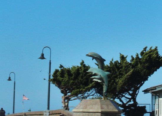 Dolphin Statue